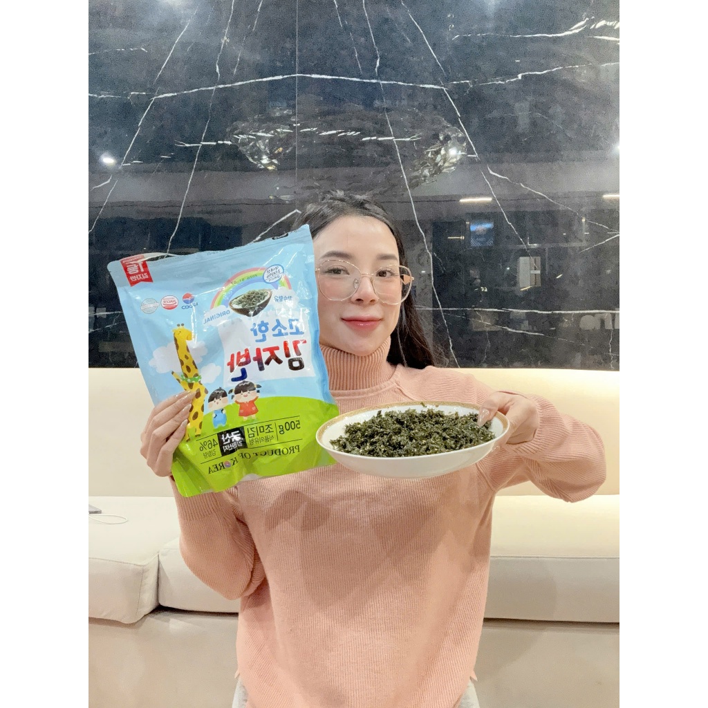 Rong Biển Tăng Cao BUSAN GÓI 500G Hàn Quốc, Giúp Bé Cao Lớn, Bổ Sung Chất Xơ Vitamin