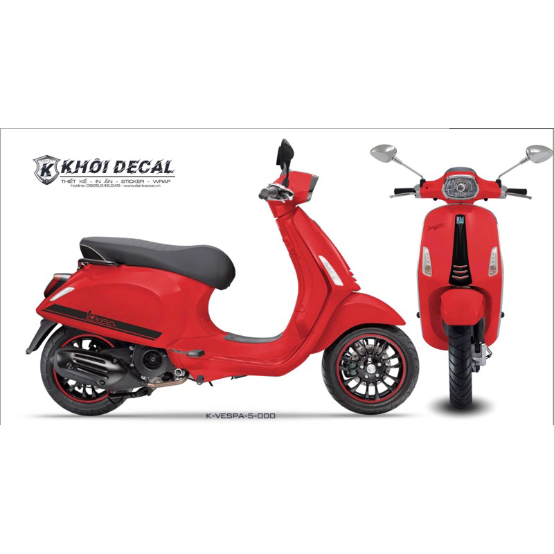 tem Vespa siêu đẹp