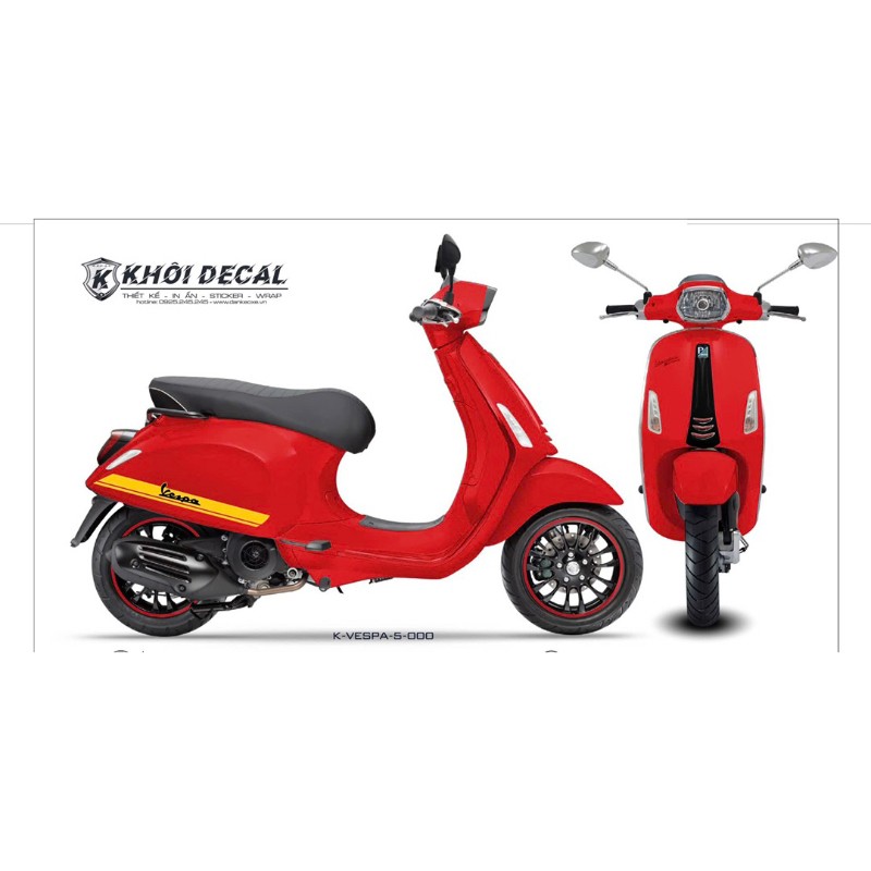 tem Vespa siêu đẹp