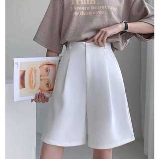 Quần Lửng Ống Rộng Nữ Mặc Nhà Chất Tuyết Mưa Xinh Xắn, Quần Short Nữ Mặc Nhà m228