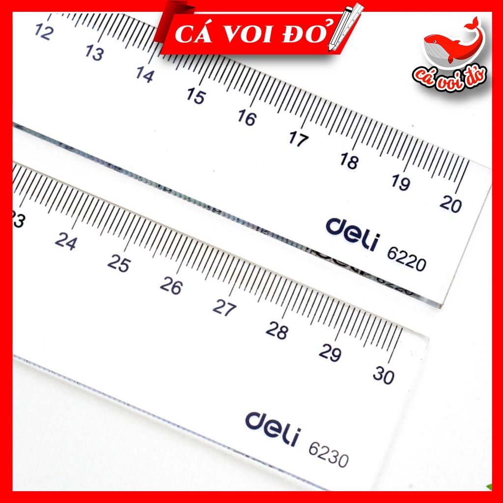 Th c K 20cm 30cm Th c K Deli Trong Su t Si u p E6220 E6230 