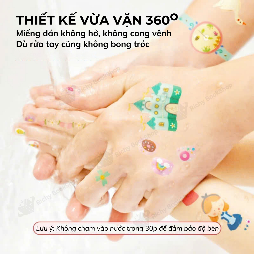 Nail Sticker Dán Móng Tay Giả Cho Bé Gái - Mideer Nail stickers
