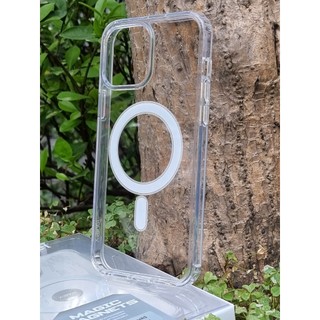 Ốp lưng iPhone trong suốt từ tính hỗ trợ sạc nhanh không dây cho 11 12 13 14 15 16 17 pro max x xr xs xsmax 7 8 plus