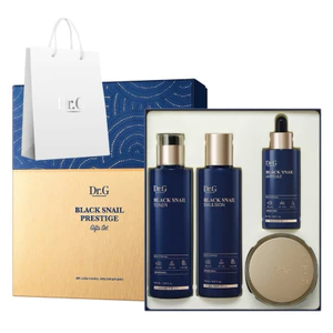 Bộ chăm sóc da Dr.G Black Snail Prestige – Toner + Emulsion + Ampoule + Kem Dưỡng (50ml x 4)