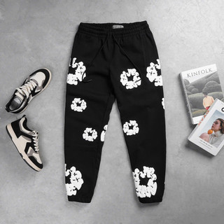 Quần Jogger Denim Tear nam, quần jogger vải co giãn, form regular, chất cotton cao cấp