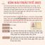 100 Kim Bài Thái Tuế 2025