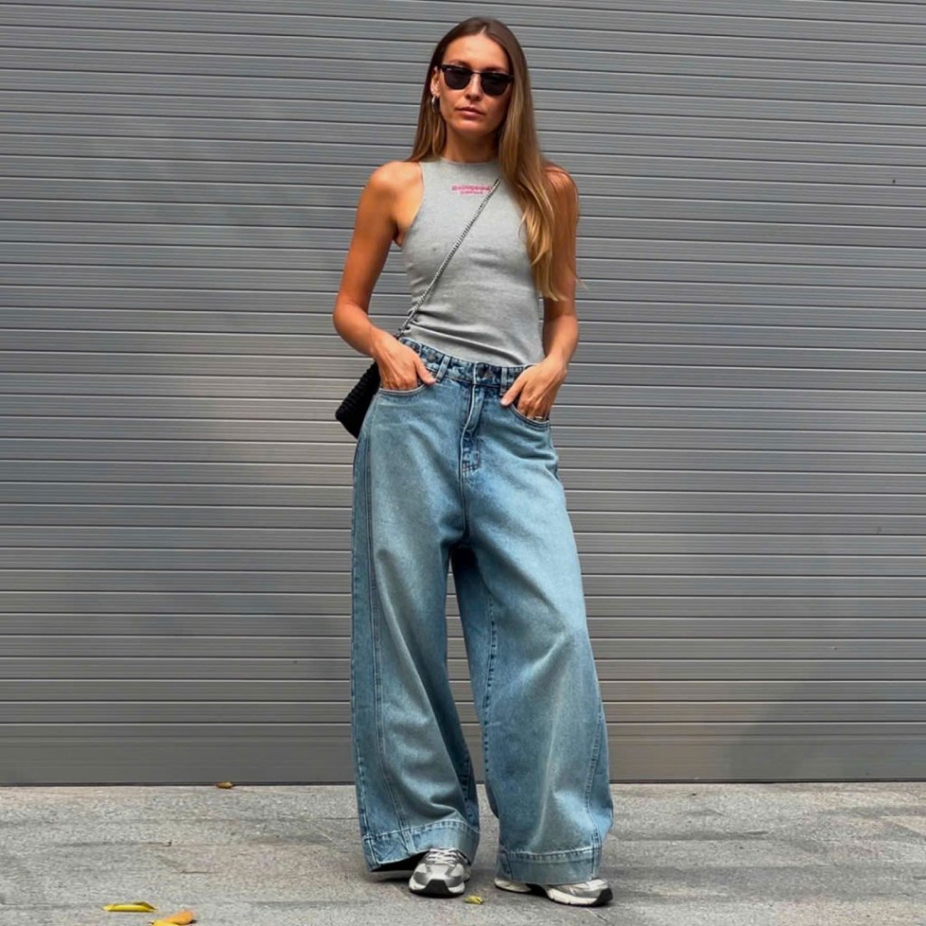 Ảnh làminapparel - UNEVEN SHOULDER TANK TOP 4