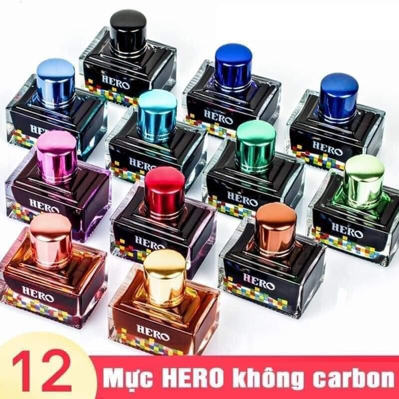 Mực Hero Không Lắng Cặn Nhanh Khô