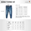 Quần Jean Nam GRSIMPLE Jean Slimfit, dáng ôm vừa vặn, chất co giãn 4 chiều, bền màu (BJ039)