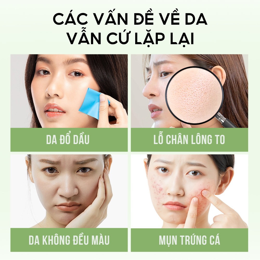 [QUÀ TẶNG - KHÔNG BÁN] 1 Miếng Mặt Nạ Trà Xanh COLORKEY LUMINOUS BHA Hỗ Trợ Giảm Dầu Mụn 25ml/miếng
