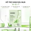 1 Miếng Mặt Nạ Trà Xanh COLORKEY LUMINOUS BHA Hỗ Trợ Giảm Dầu Mụn 25ml/miếng