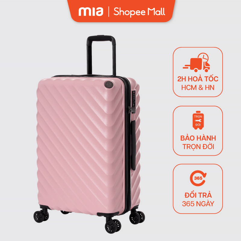 Ảnh Vali Kéo MIAvn Du Lịch Larita WENY - Size 20/24/28, Nhựa PC/ABS Cứng Cáp Bền Bỉ, Bảo Hành Trọn Đời 2