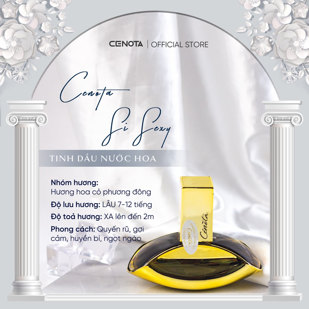 Ảnh Nước hoa nữ Cenota Si Sexy Good Girl 30ml ngọt ngào quyến rũ, 100% hương hoa từ Pháp 3
