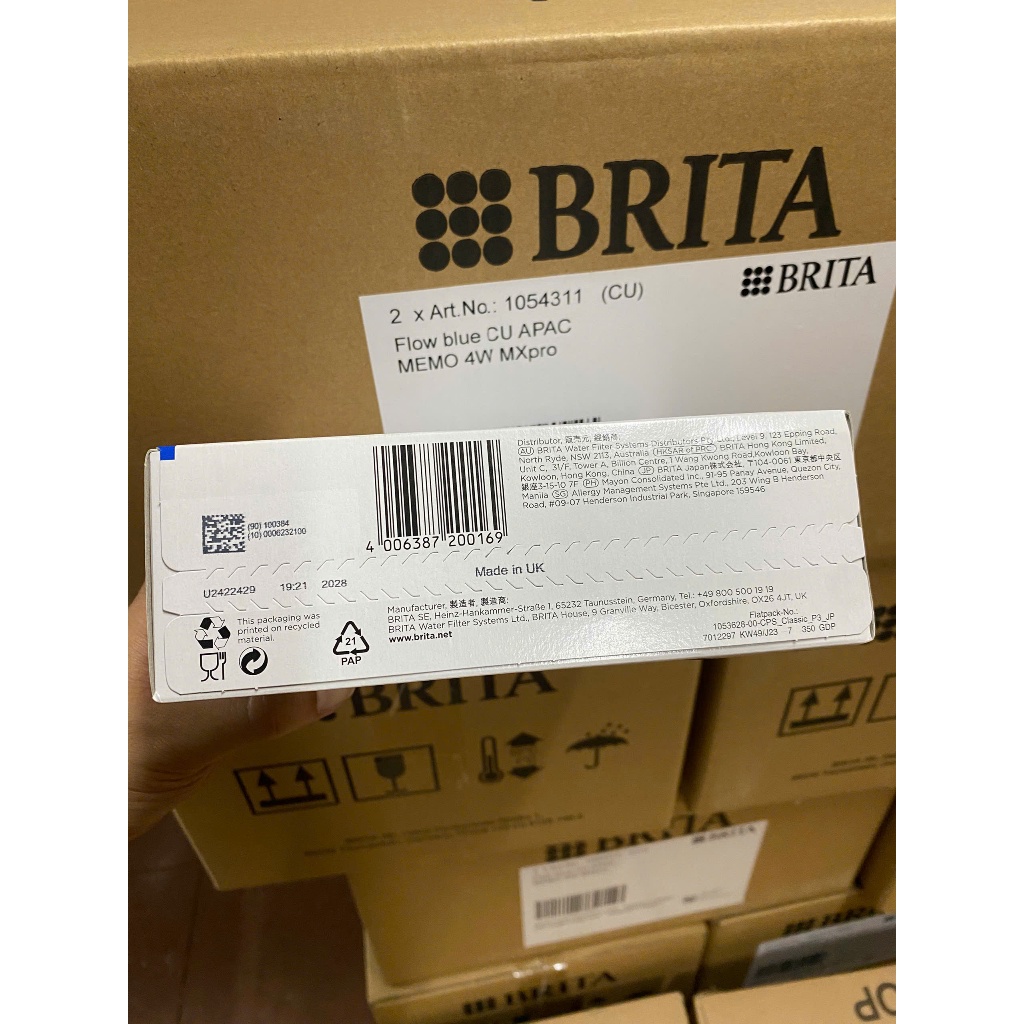 Ảnh Hộp 3 lõi lọc dài thay thế Brita CLASSIC 2