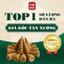 Nhang Trầm Hương Sạch, Bó 1000 Que Nhang Chân Đỏ, Trầm Hương Nguyên Chất Dài 34 cm Cháy Lâu