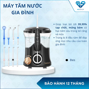 [CHÍNH HÃNG] Máy Tăm Nước Gia Đình FAIRYWILL - AD SHOP - Máy Tăm Nước Cao Cấp Công Nghệ Đức