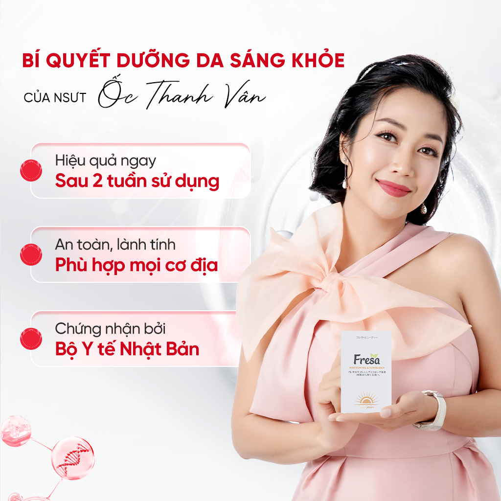 Ảnh Combo Hebora Collagen Drink và Viên uống trắng da, chống nắng nội sinh Fresa Whitening & Sunblock 3
