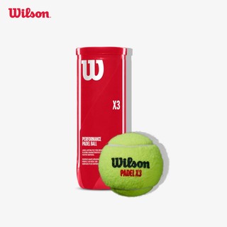 Wilson X3 Set bóng Padel - 3 Ball Can WR8900801001