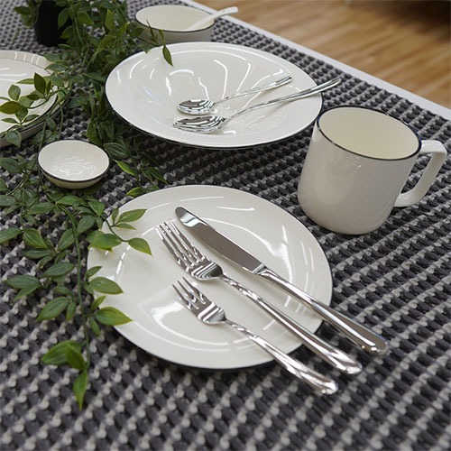 Ảnh Cốc trà | JYSK nID | sứ trắng bóng viền đen | DK6.7x7.8cm 2