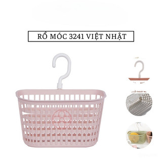 Rổ Đựng Đồ Có Móc , Rổ Nhựa Đựng Đồ Việt Nhật 3241