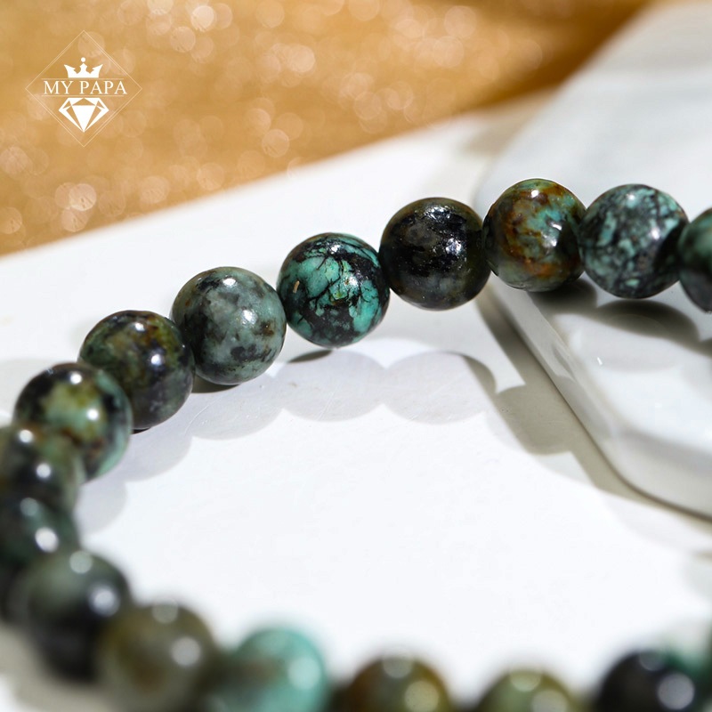 Ảnh Vòng Tay Turquoise Ngọc Hải Lam Hồ Bắc MYPAPA 2