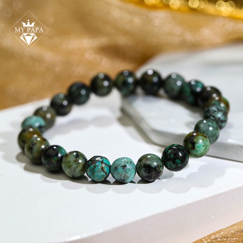 Ảnh Vòng Tay Turquoise Ngọc Hải Lam Hồ Bắc MYPAPA 1