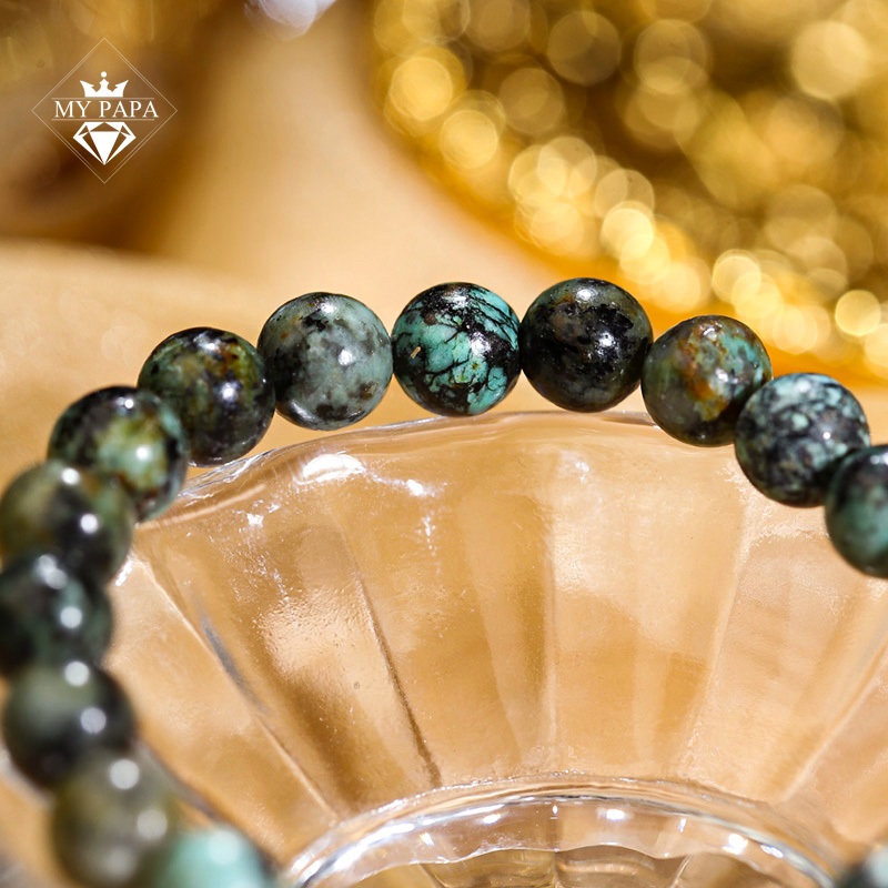 Ảnh Vòng Tay Turquoise Ngọc Hải Lam Hồ Bắc MYPAPA 3