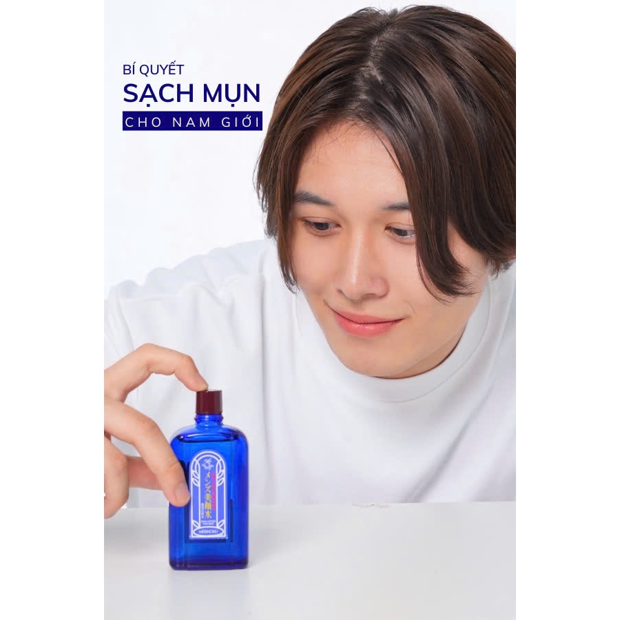 Ảnh Nước Hoa Hồng Làm Sạch Và Ngăn Ngừa Mụn Cho Nam MEISHOKU Bigansui For Men Lotion 90ML 4
