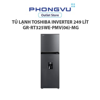 Tủ Lạnh Toshiba Inverter 249L GR-RT325WE-PMV(06)-MG - Ngăn Đá Trên, Lấy Nước Ngoài, Cooling Zone -1°C, Ag+ Bio - BH 24T
