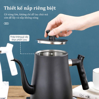 Ấm siêu tốc thông minh điều chỉnh nhiệt độ - cổ ngỗng - 1000ML