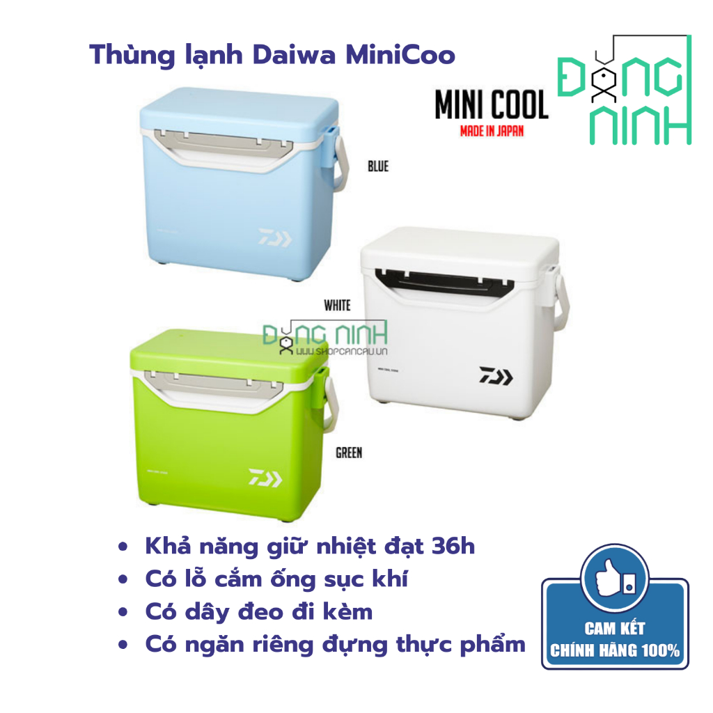 Thùng lạnh MiniCool, thùng đựng cá, thùng câu cá, thùng giữ lạnh ...