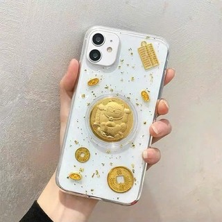 Ốp MÈO TẾT hot 2025 " TIỀN ĐẦY KHO " VIỀN DẺO cho iPhone 6 -> 16 Promax (6.7)
