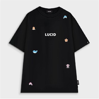 Áo Thun LUCID Local Brand Unisex CÁ HEO Nam Nữ Tay Lỡ From Rộng Chất Cotton