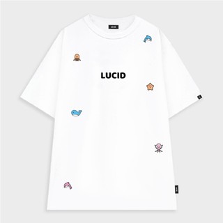 Áo Thun LUCID Local Brand Unisex CÁ HEO Nam Nữ Tay Lỡ From Rộng Chất Cotton