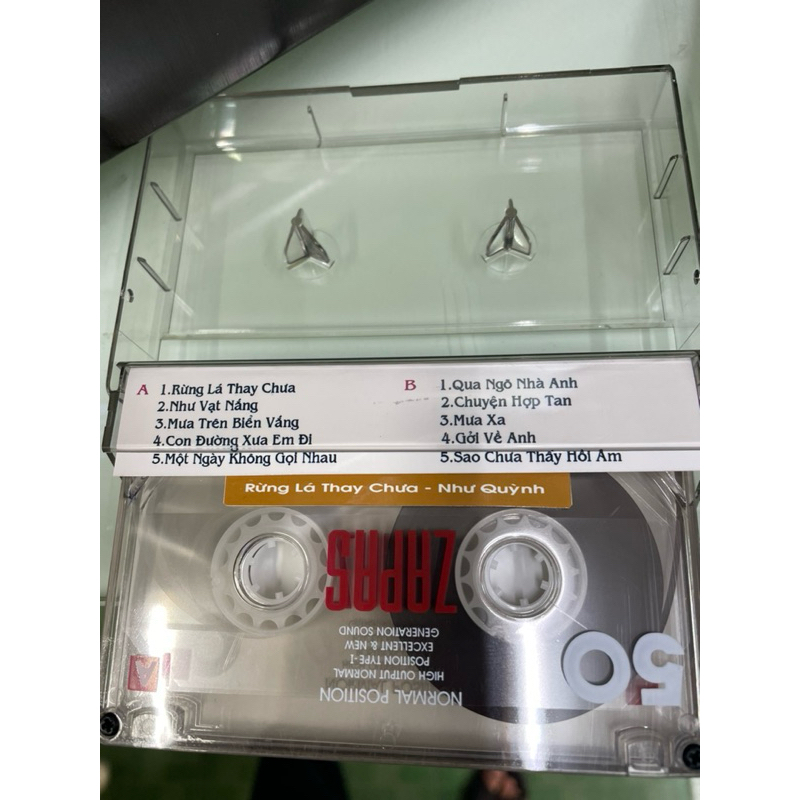 Băng Cassette Như Quỳnh - Rừng Thay Lá Chưa