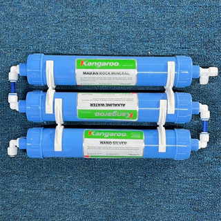Trọn bộ 7 cấp lõi lọc Kangaroo KG10A7S ( 123 đúc + RO 50G + CN 5-7 ) - Hàng Chính Hãng