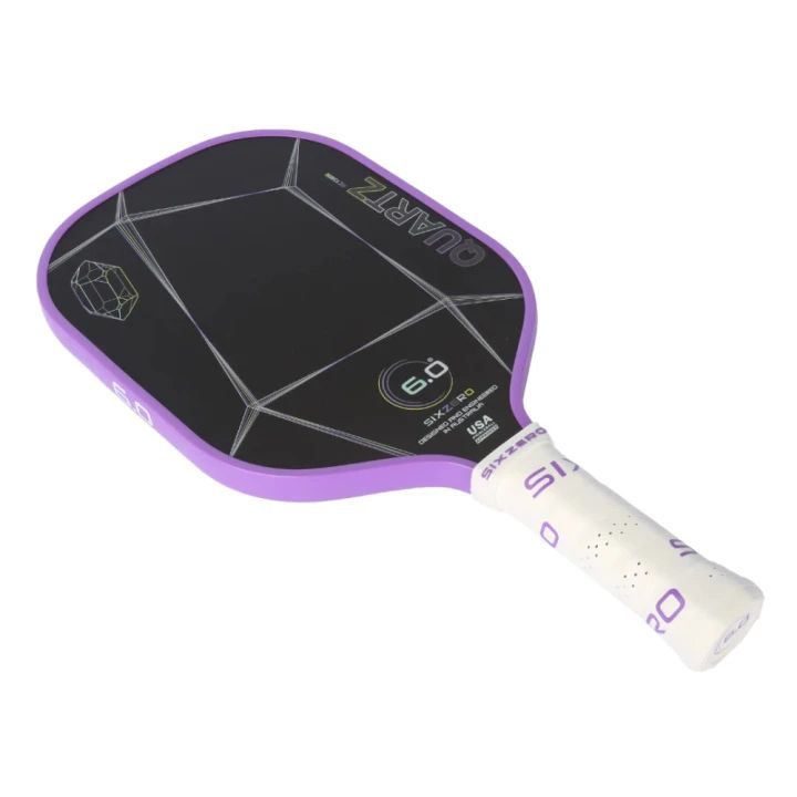 Vợt Pickleball Six Zero Quartz - Amethyst (Purple) - Rose Quartz (Pink)-Six Zero Quartz