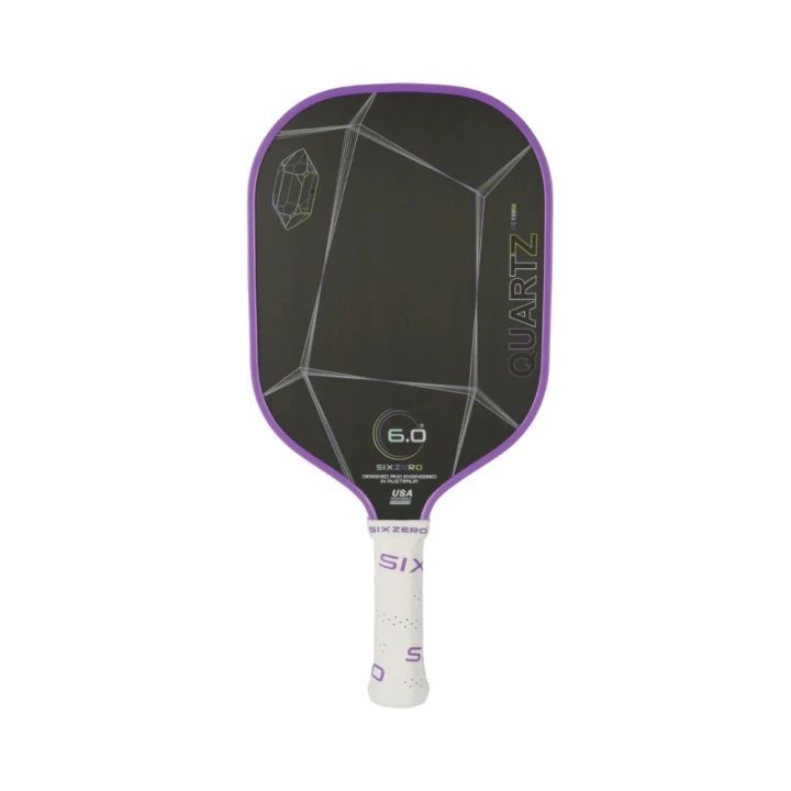 Vợt Pickleball Six Zero Quartz - Amethyst (Purple) - Rose Quartz (Pink)-Six Zero Quartz