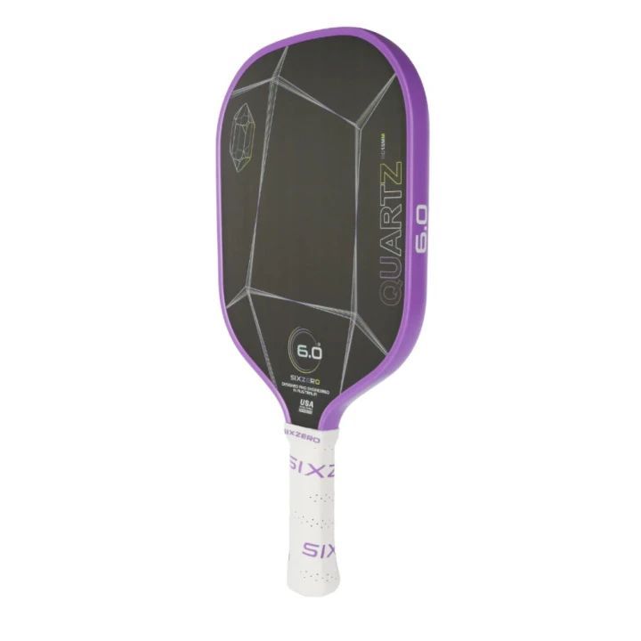 Vợt Pickleball Six Zero Quartz - Amethyst (Purple) - Rose Quartz (Pink)-Six Zero Quartz