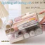 Hộp / Khay Arcylic Trong Suốt Để Bàn Đựng Đồ Đa Năng Có Tay Cầm Tiện Lợi 25.7x15x7.5cm
