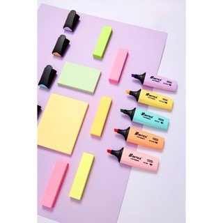 Bút dạ quang highlight Bitex HL05 màu Pastel nhiều màu