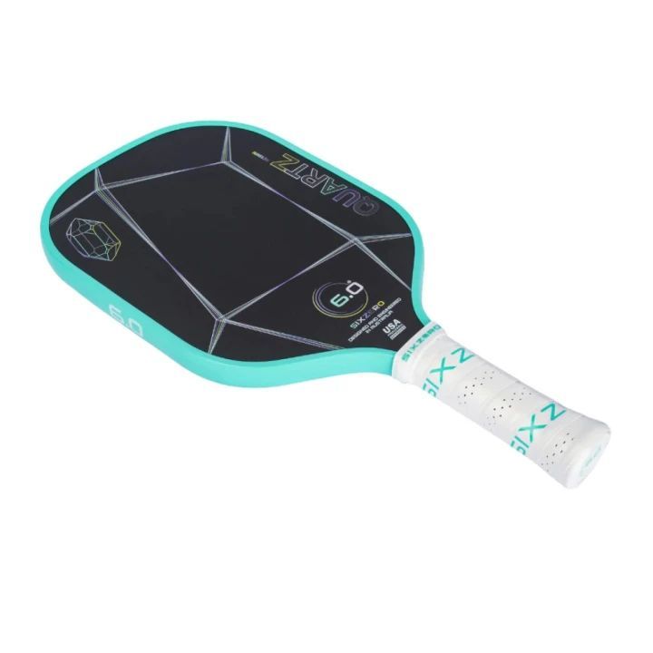 Vợt Pickleball Six Zero Quartz - Praisolite (Green), vợt pickleball chính hãng