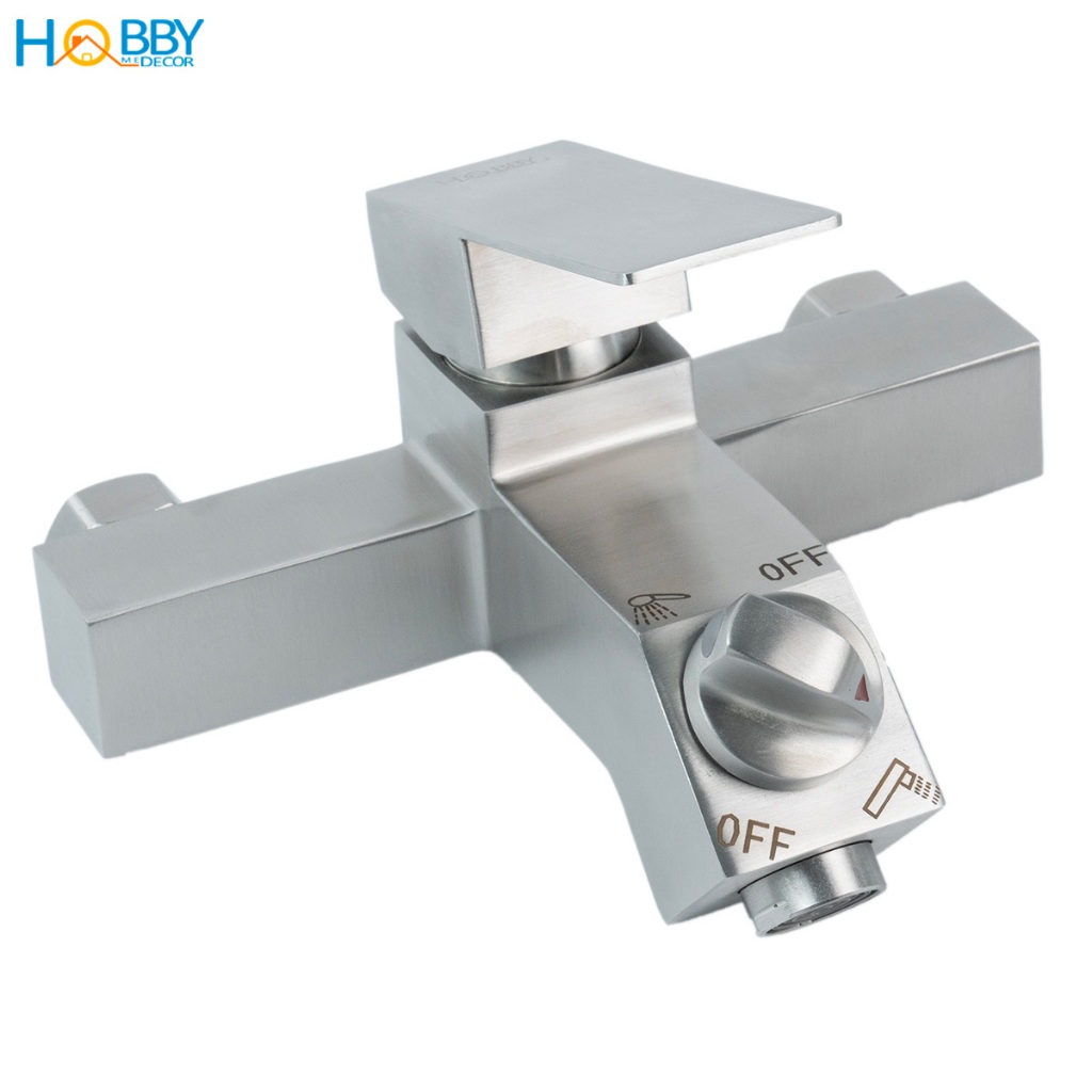 Củ sen nóng lạnh có núm vặn tiện dụng inox 304 Hobby home decor CSNL6
