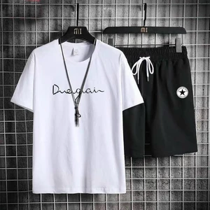 Bộ đồ nam nữ 💎 SIÊU PHẨM 💎 set cộc tay DUEGAIN quần đùi mang phong cách unisex K1