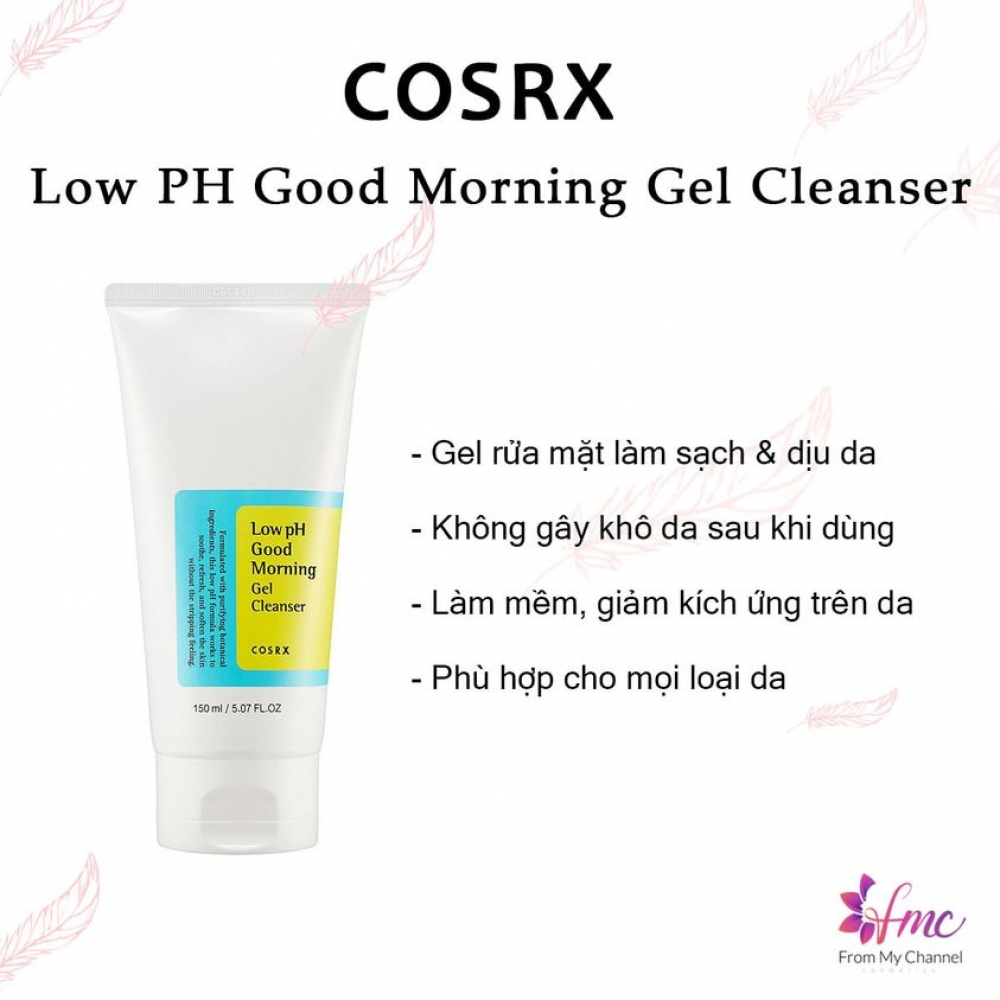 Sữa Rửa Mặt Dạng Gel COSRX Chính Hãng 150ml