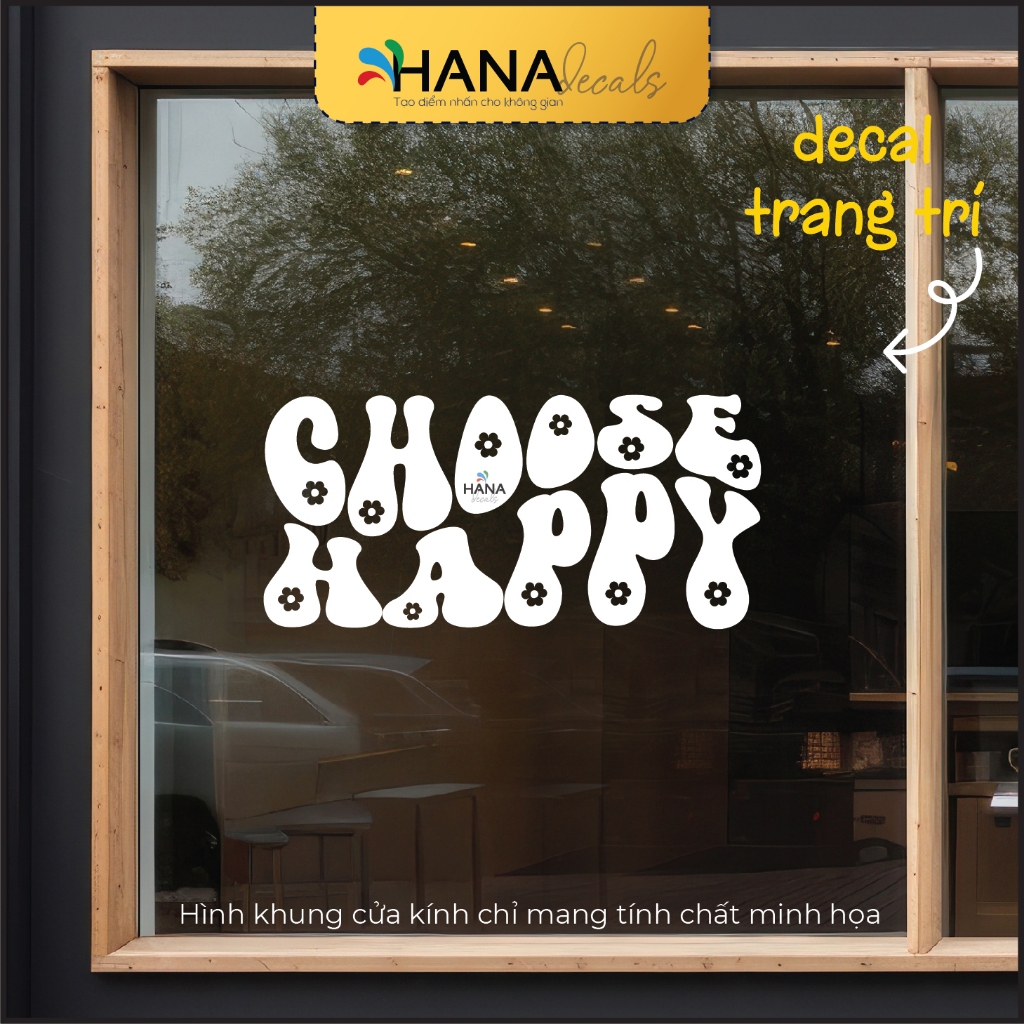 Decal Sticker Trang Trí Chữ Quote 