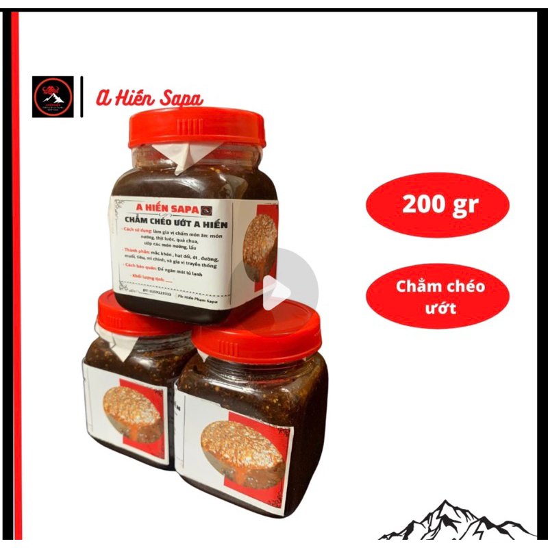 Chẳm chéo Tây Bắc ướt ĐẶC BIỆT COMBO 2 LỌ 200GRAM nhà làm bằng gia vị truyền thống.