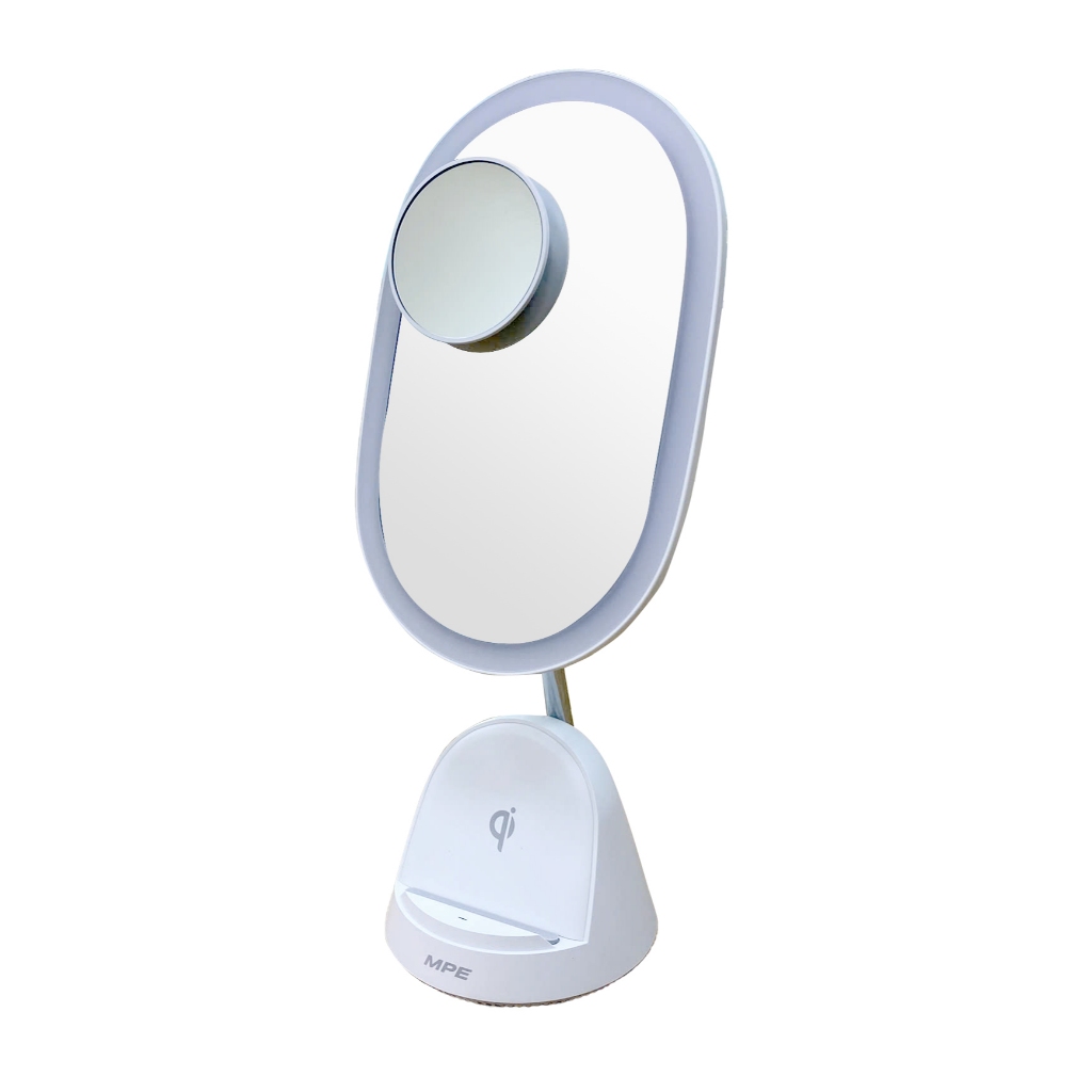(CHÍNH HÃNG) MPE - Đèn gương đa năng 4,5W 3 chế độ màu 3 cấp độ sáng Tích hợp đế sạc không dây 15W
