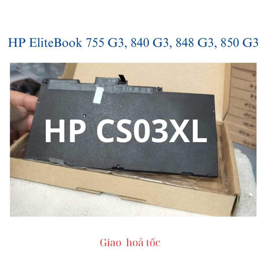 Hp Elitebook Batteria HP CS03XL/TA03XL Per Elitebook 840 G3/G4, ZBook 15u G4 - 51Wh Batteria Laptop - 10