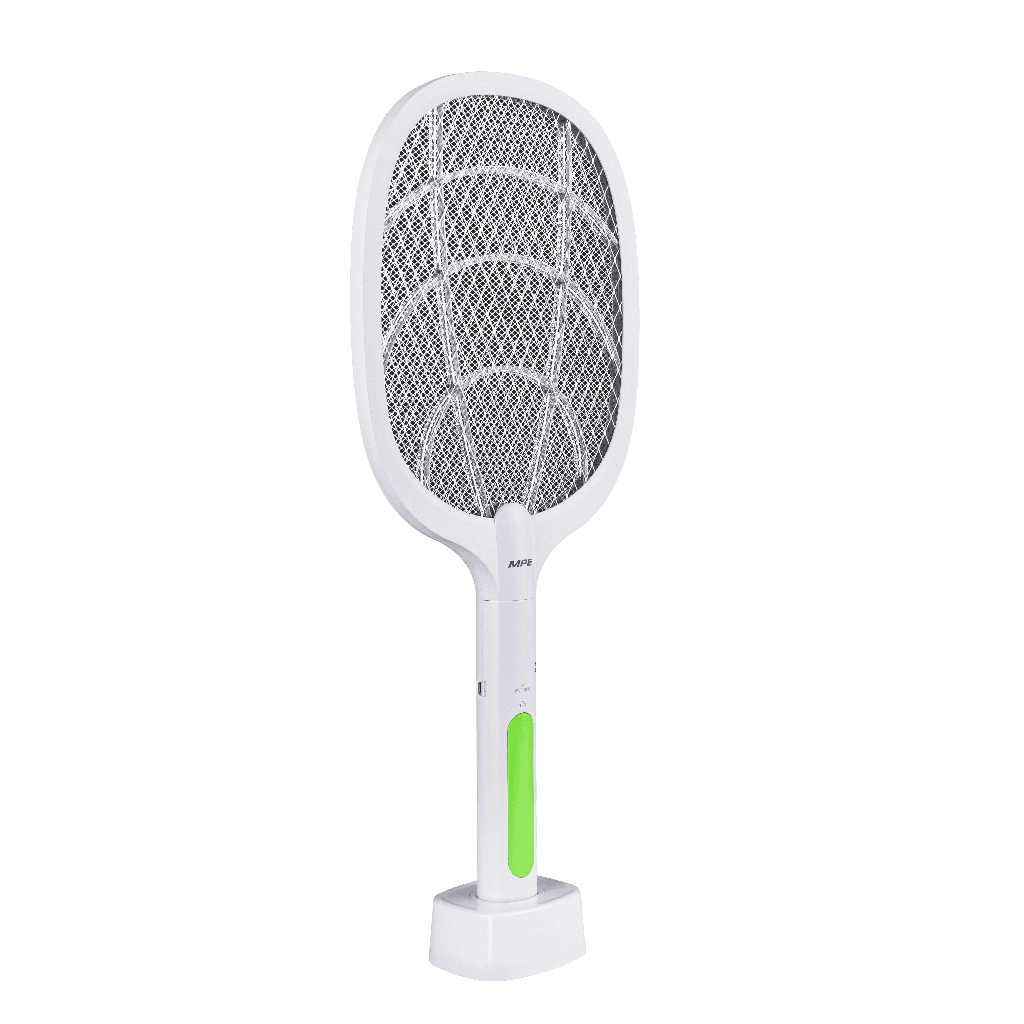 (CHÍNH HÃNG) MPE - Vợt muỗi thông minh 3 tầng lưới có đèn LED tự bắt muỗi Chính hãng MPE Phú Cường